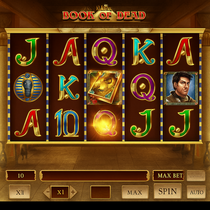 GigaSpinz - Book of Dead Slot Game - Egyptian Adventure