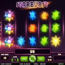 GigaSpinz - Starburst Slot Game - NetEnt Classic