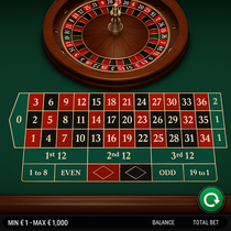 GigaSpinz - Roulette Table Game - European and American